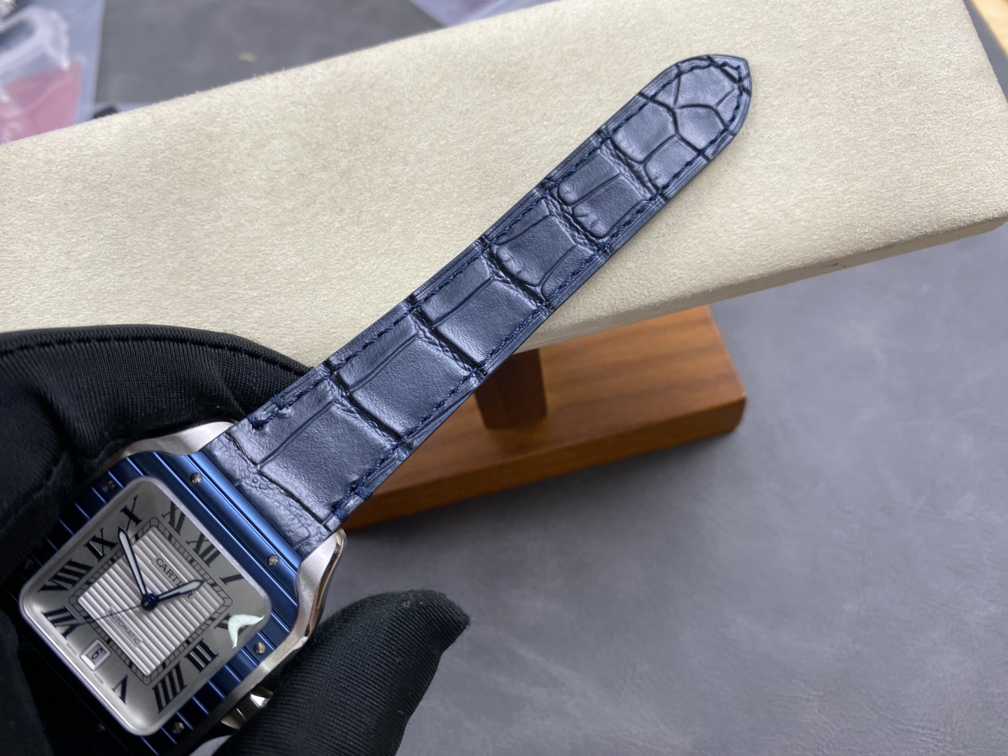 Cartier Santos 39.8 mm THB Factory Configuration 31D09E 1:1 Superclone - Image 8