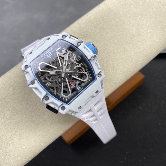 Richard Mille RM 035 RM35 Carbon composite 43.15 x 49.95 mm Skeleton / openworked CLEAN Factory Configuration 1779E8 1:1 Superclone