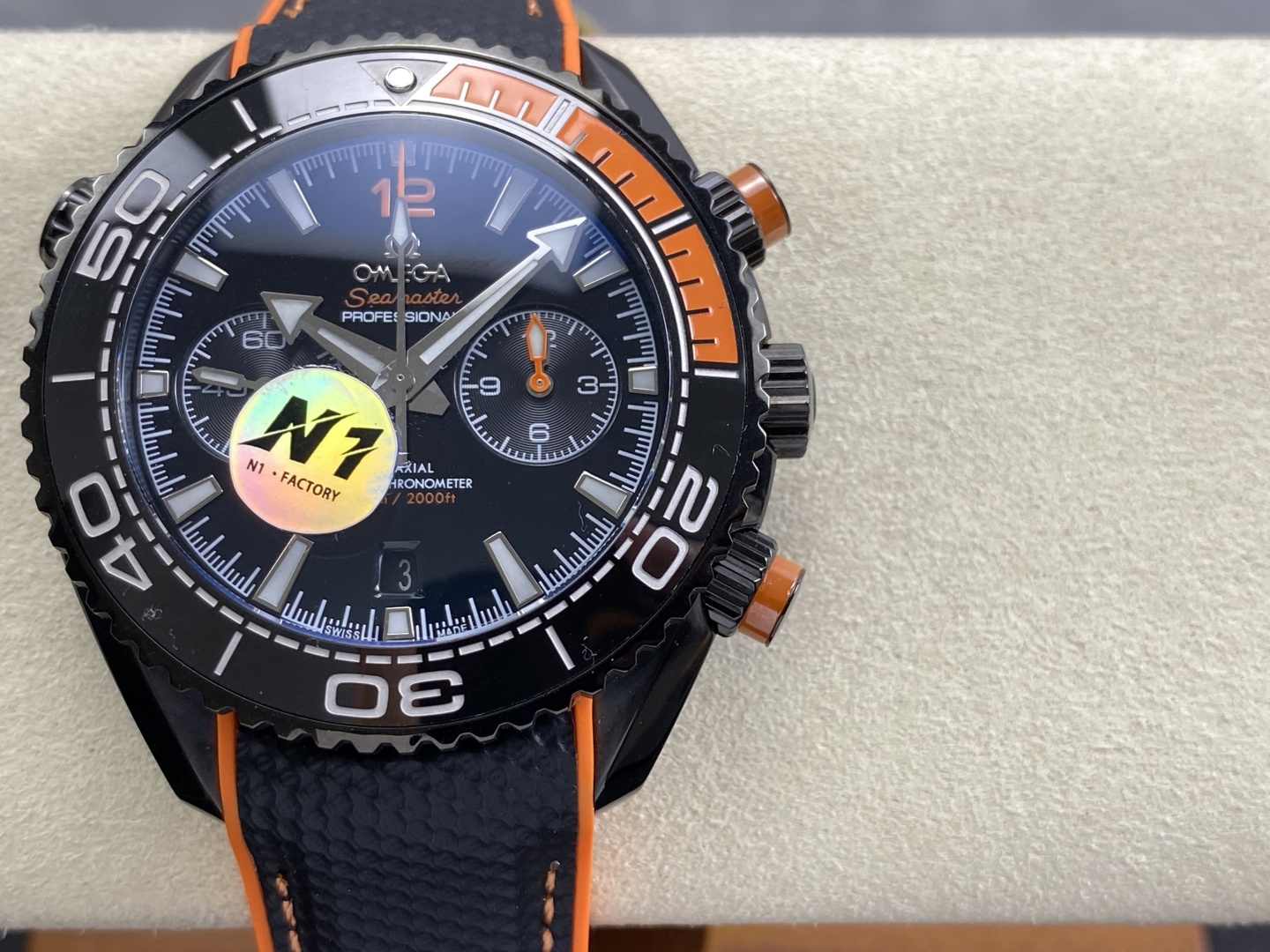 Omega Seamaster Planet Ocean 600M Chronograph 0263DB 1:1 Superclone - Image 9