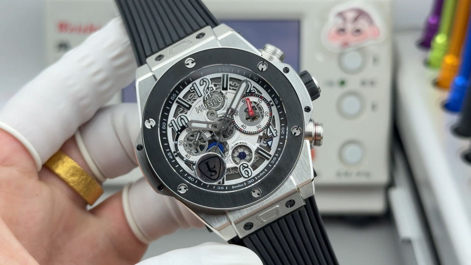 Hublot Big Bang Rubber strap 44 mm Chronograph LS Factory Configuration 4261F0 1:1 Superclone