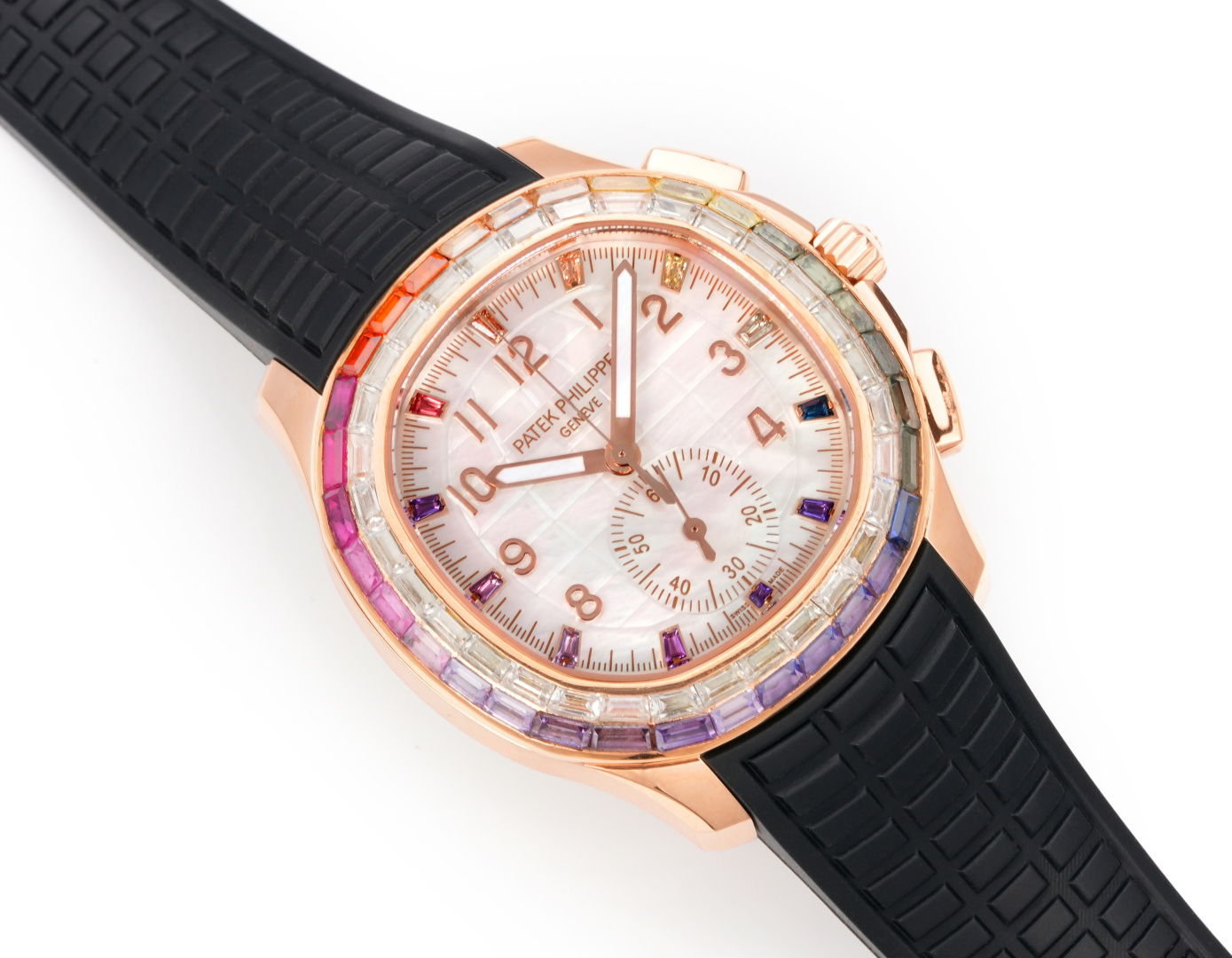 Patek Philippe Aquanaut Luce 7968/300R-001 Rainbow Chronograph 1:1 Superclone - Image 23