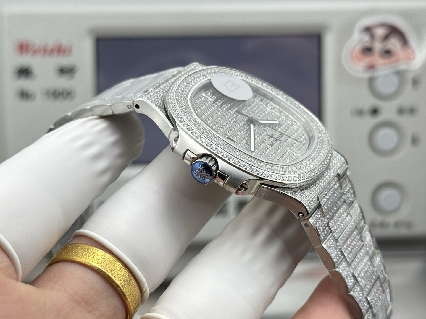 Patek Philippe Nautilus 5711/1A Stainless steel 40 mm Automatic Configuration 0FCD84 1:1 Superclone - Image 3