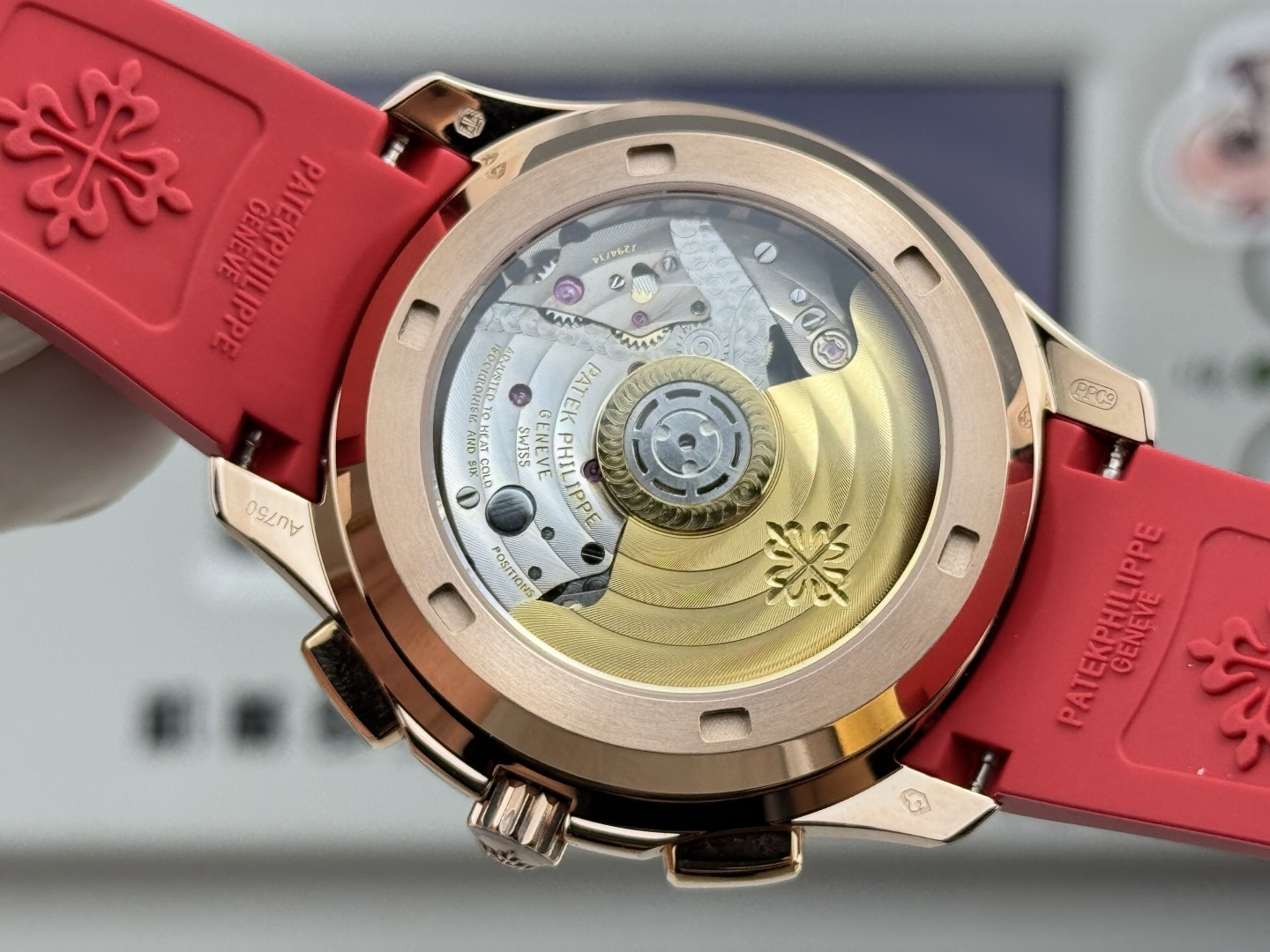 Patek Philippe Aquanaut Luce 7968/300R-001 Rainbow Chronograph 1:1 Superclone - Image 179