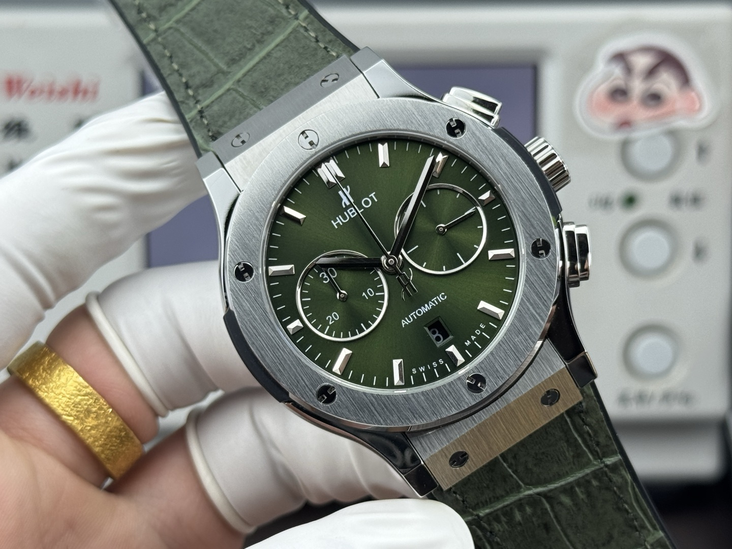 Hublot Classic Fusion Stainless steel 45 mm Chronograph Configuration 99EF36 1:1 Superclone - Image 7