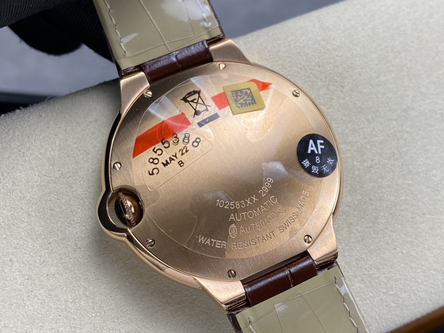 Cartier Ballon Bleu 42 mm AF Factory Configuration C9103D 1:1 Superclone - Image 4