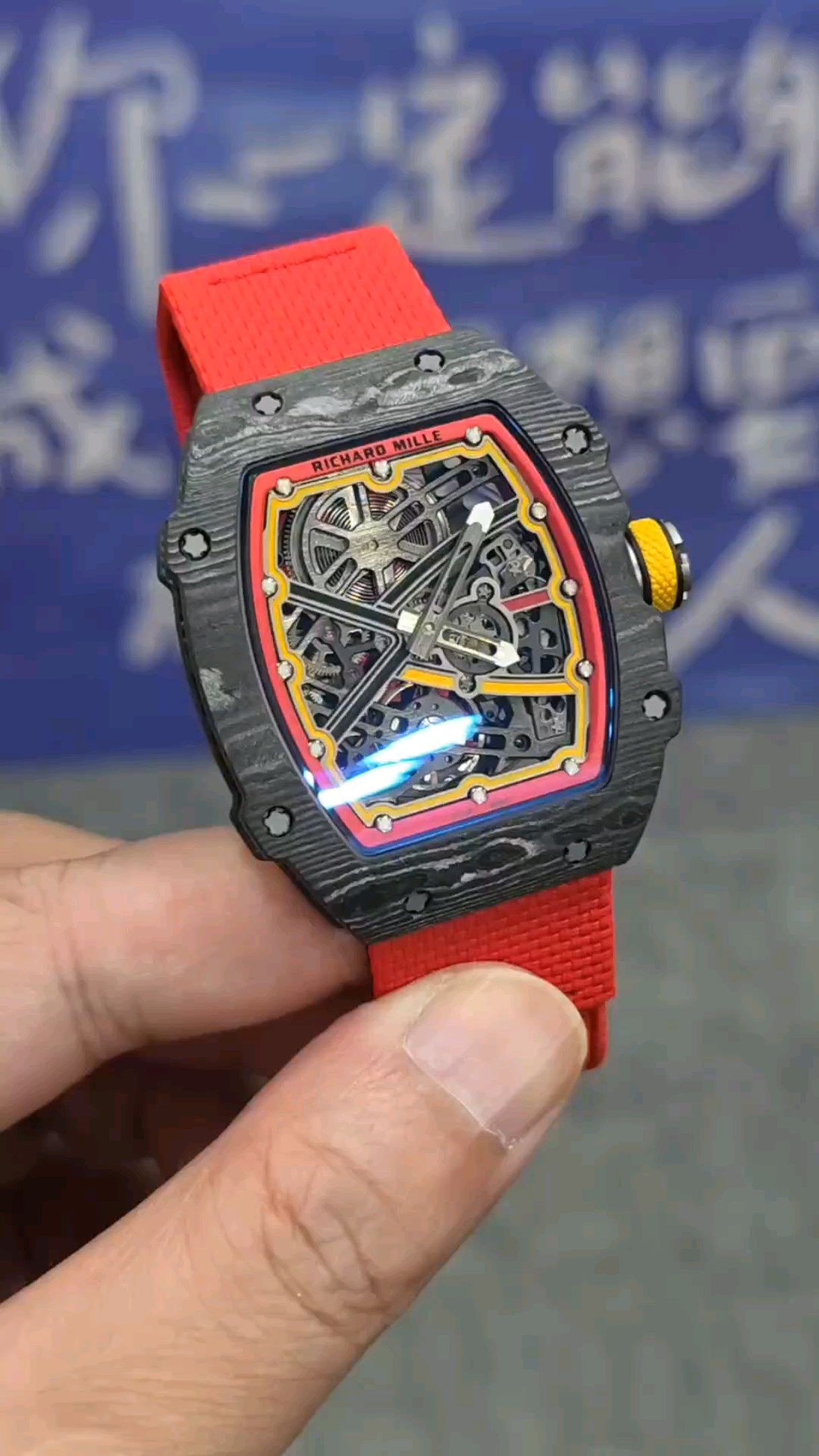 Richard Mille RM 067 RM67-02 Carbon composite Configuration 8B98A3 1:1 Superclone