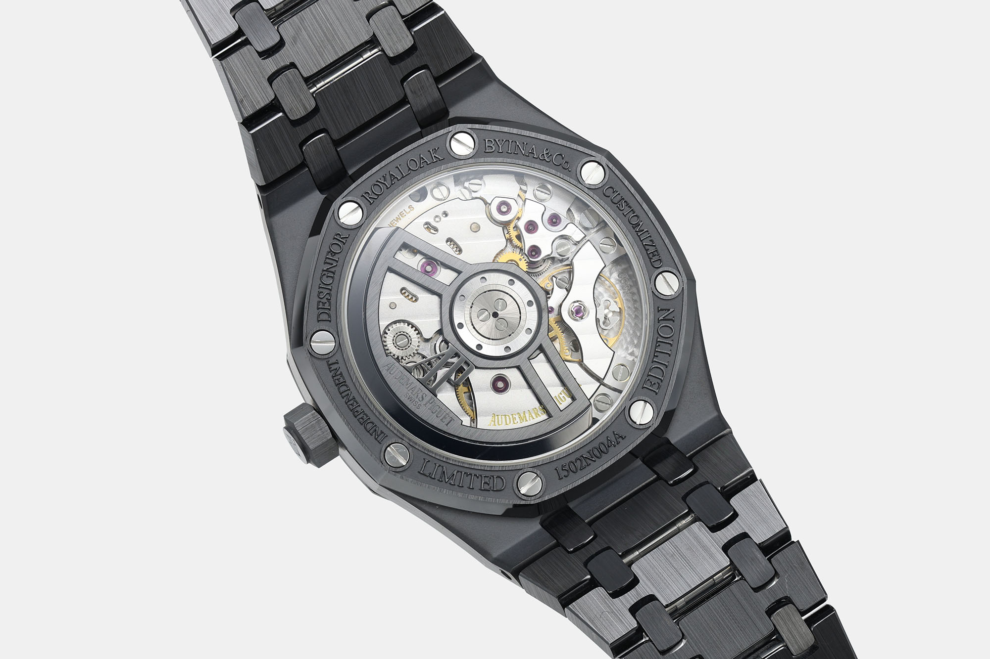 Audemars Piguet Royal Oak 15500 41 mm Date display ZF Factory Configuration 9606DB 1:1 Superclone - Image 7