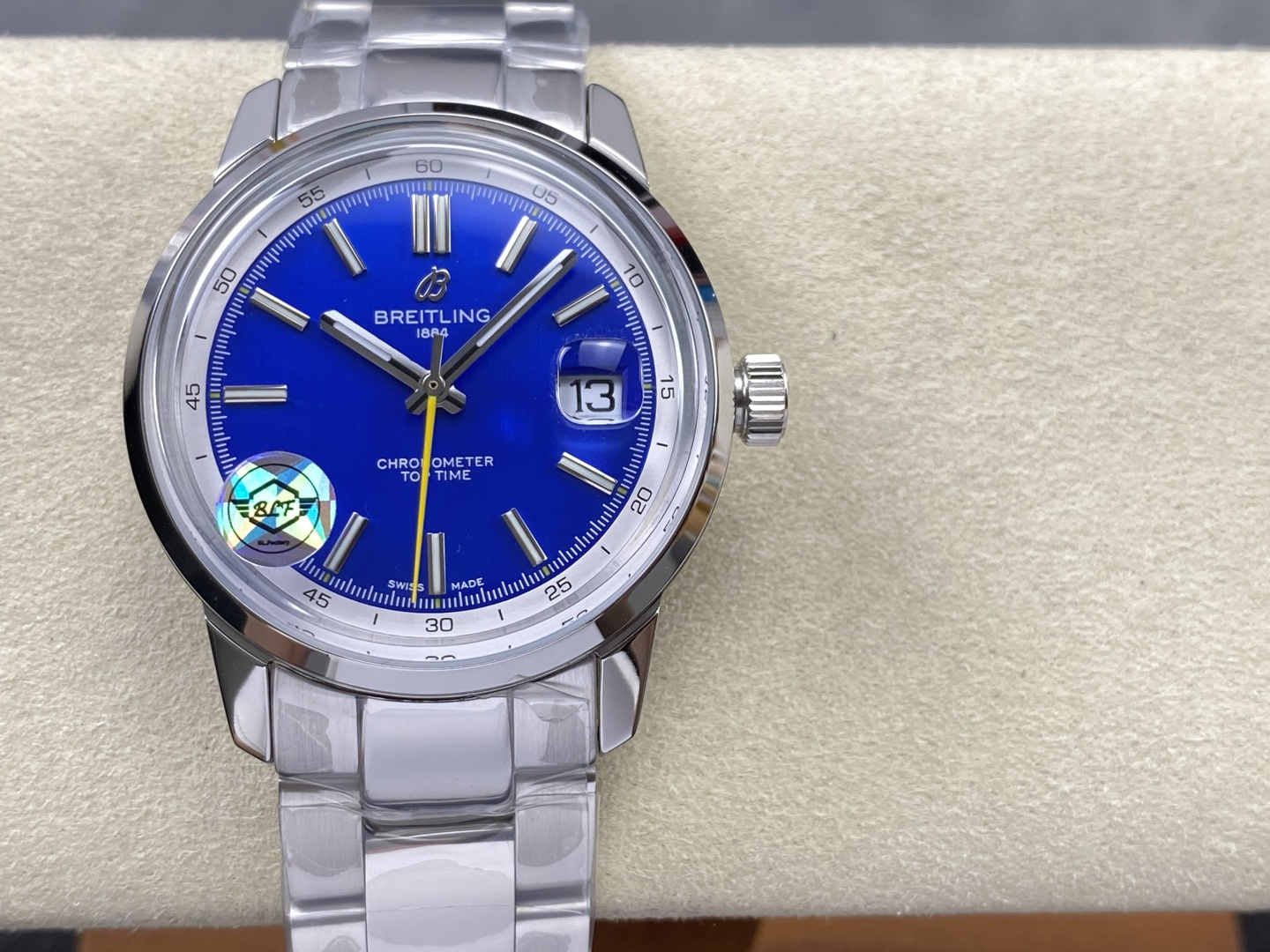 Breitling Top Time Stainless-steel bracelet 38 mm BLS Factory Configuration 744E01 1:1 Superclone - Image 6