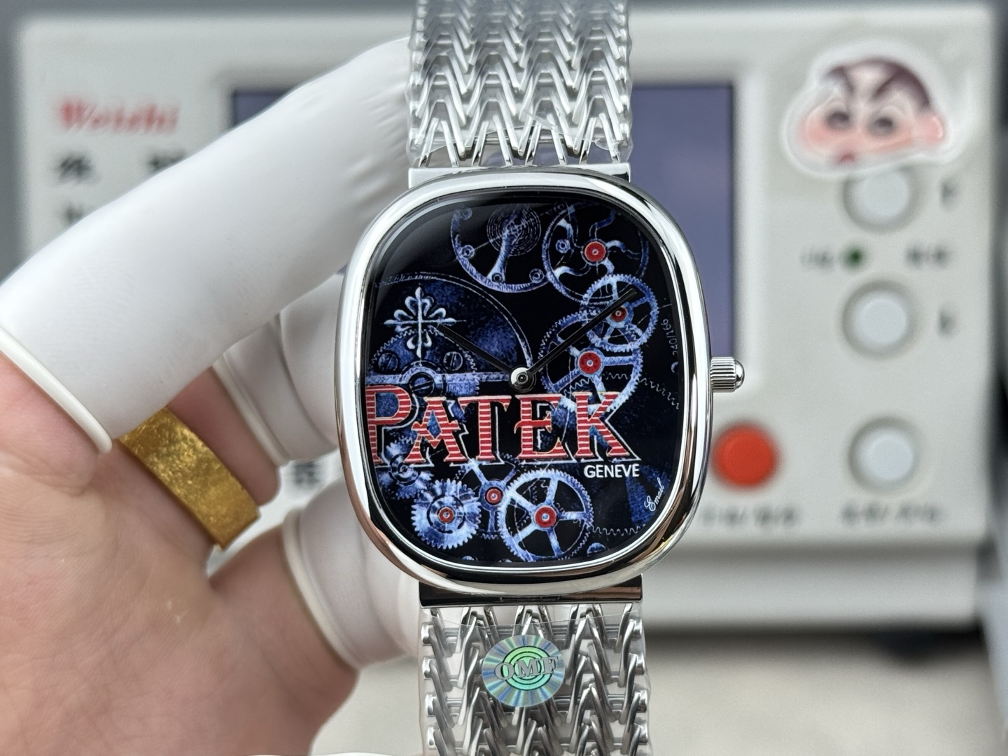 Patek Philippe Golden Ellipse 5738/50J-011 Yellow-Crested Cockatoo 1:1 Superclone - Image 7