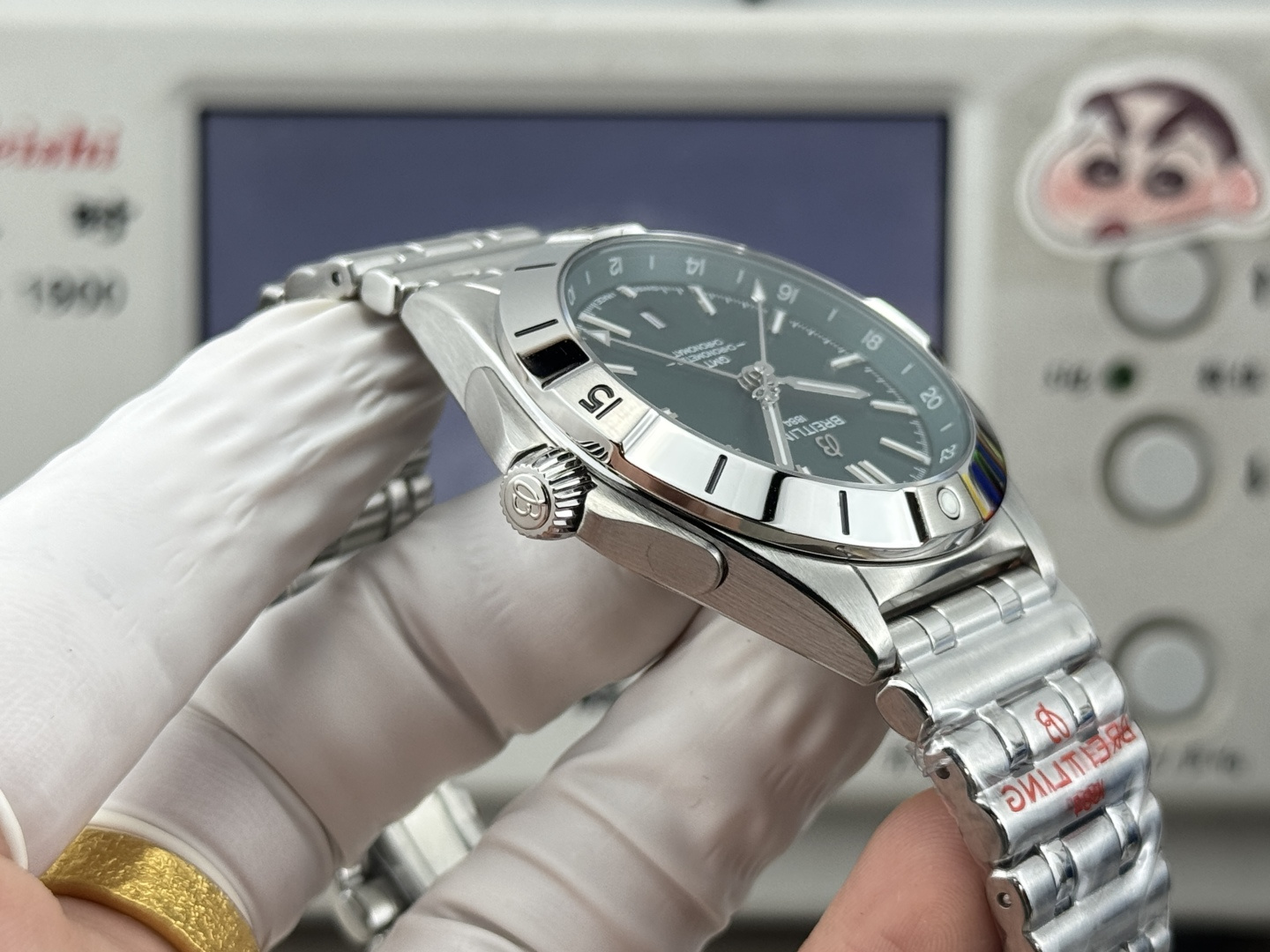 Breitling Chronomat A32398101M1A1 Stainless steel Stainless-steel bracelet 1:1 Superclone - Image 5