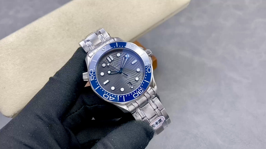 Omega Seamaster Diver 300M Green 42 mm Configuration 3E7365 1:1 Superclone