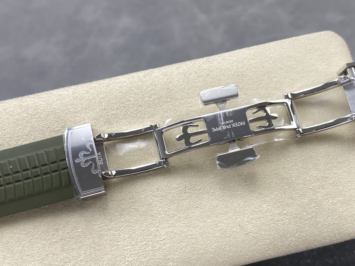Patek Philippe Aquanaut Platinum Rubber strap Configuration F5C8DF 1:1 Superclone - Image 5