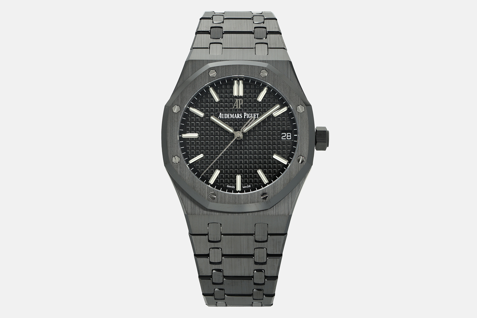 Audemars Piguet Royal Oak 15500 41 mm Date display ZF Factory Configuration 9606DB 1:1 Superclone
