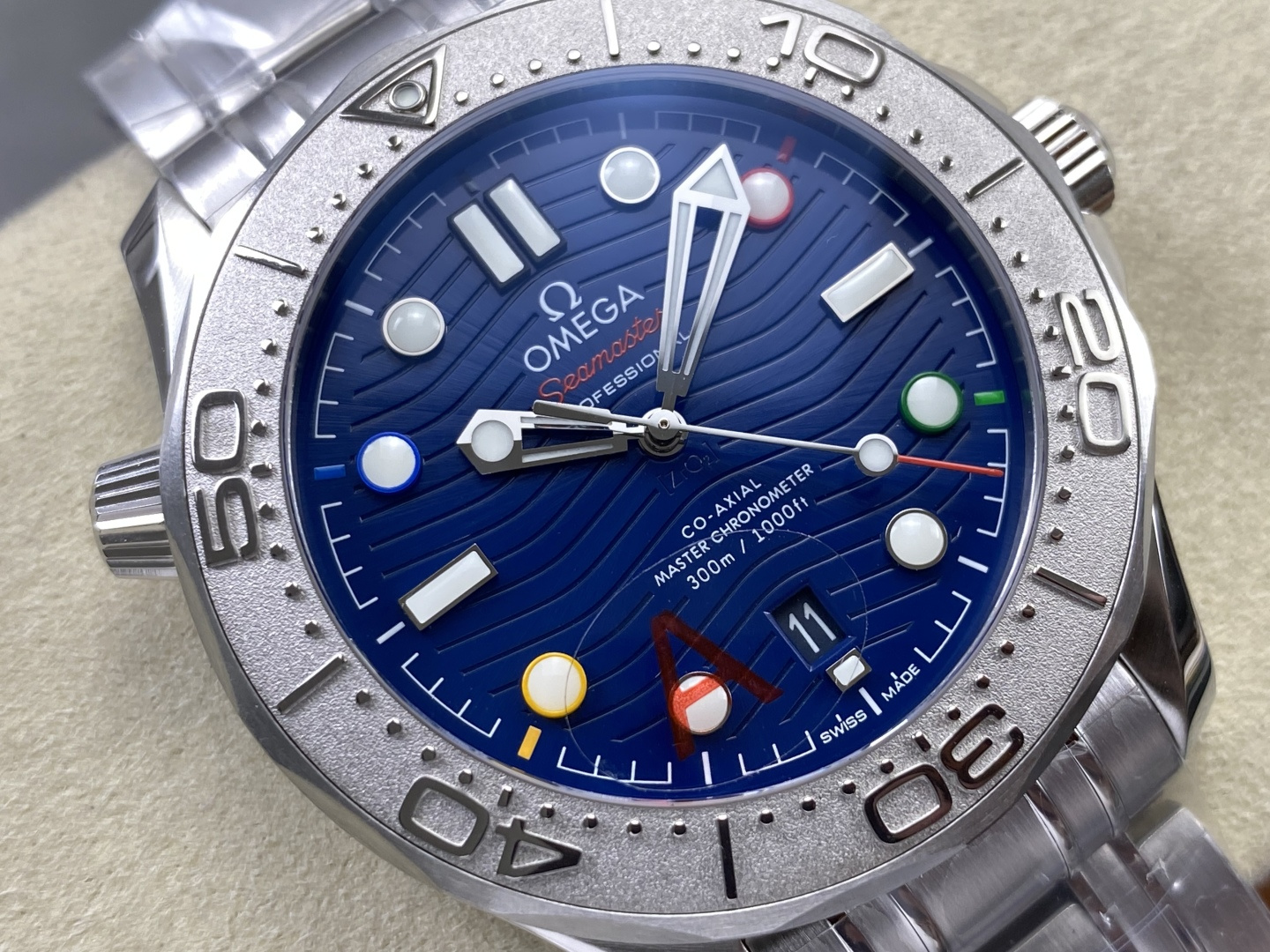 Omega Seamaster Diver 300M Ceramic 42 mm VS Factory Configuration 103336 1:1 Superclone - Image 10