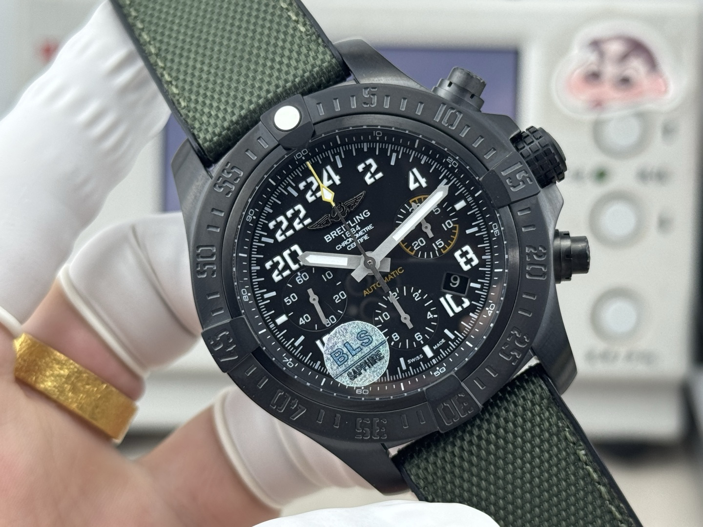 Breitling Avenger Stainless steel 45 mm Chronograph BLS Factory Configuration A26E63 1:1 Superclone - Image 4