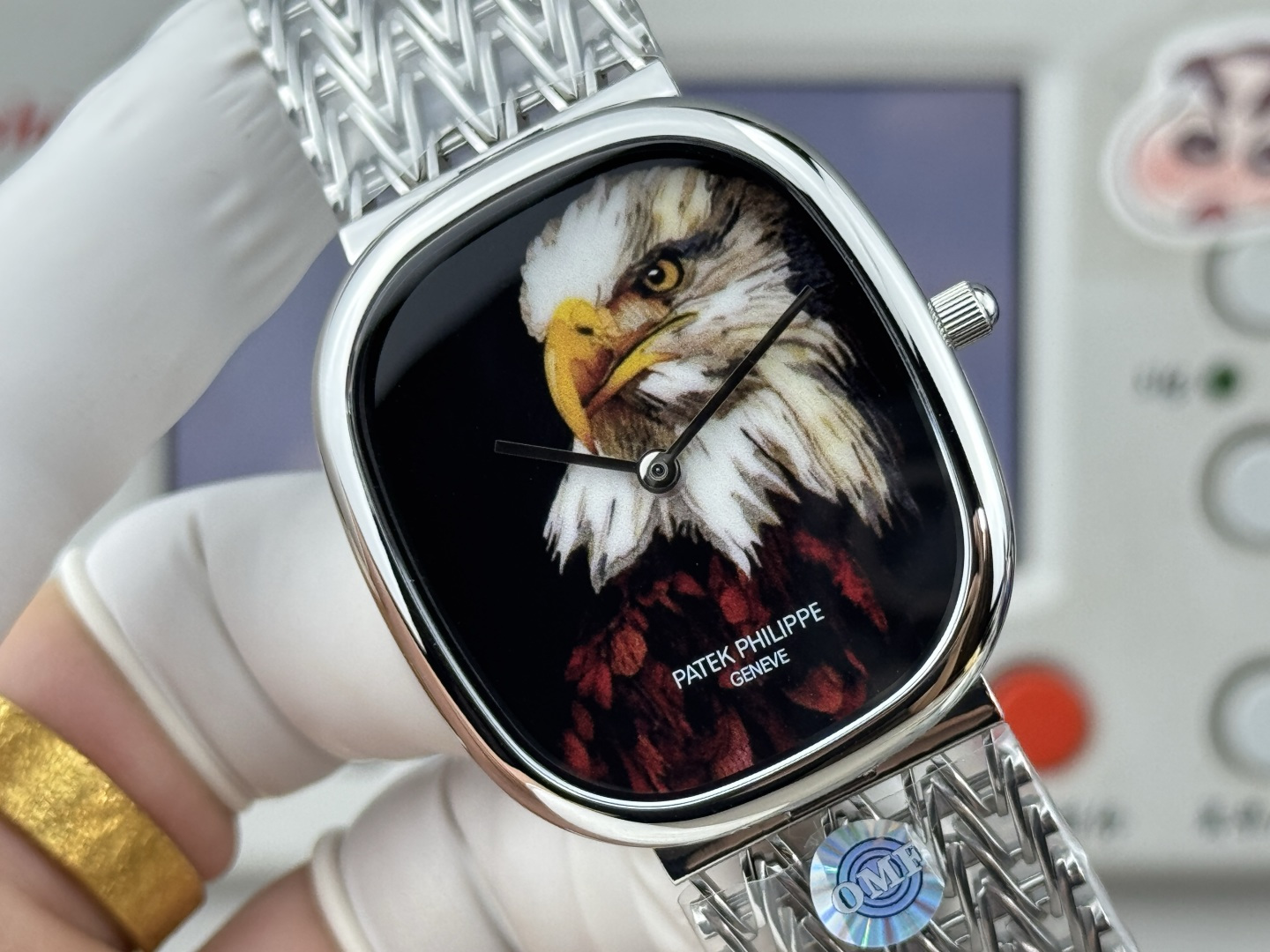 Patek Philippe Golden Ellipse 5738/50J-011 Yellow-Crested Cockatoo 1:1 Superclone - Image 17