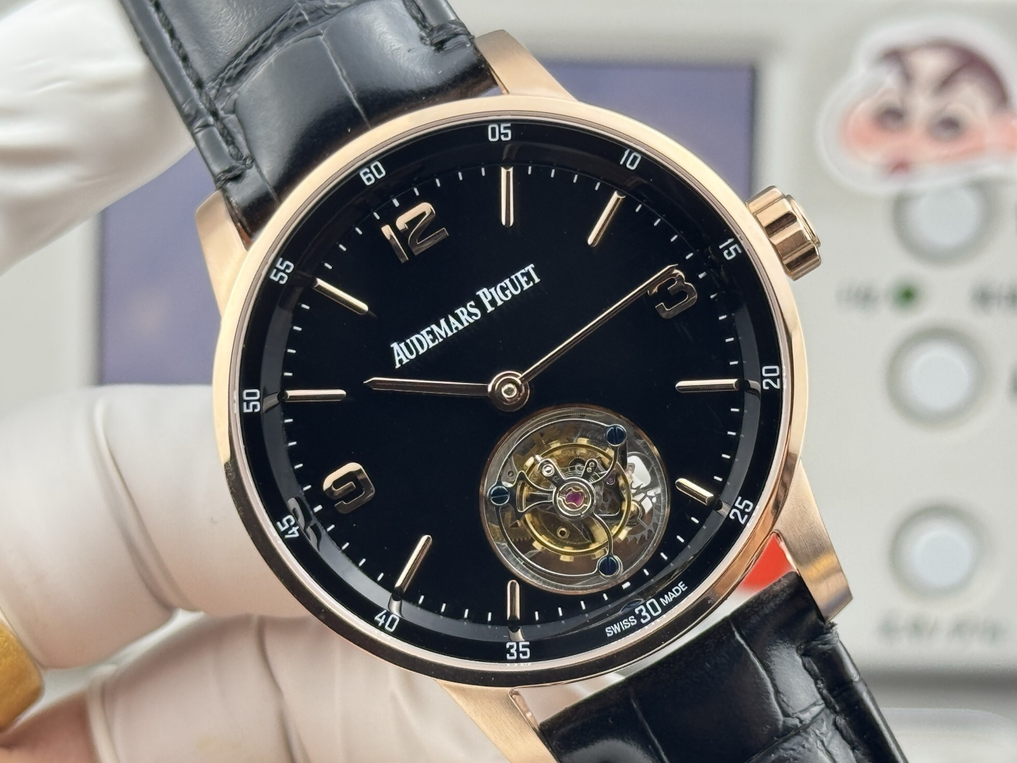 Audemars Piguet Code 11.59 26396 Stainless steel Fabric strap 42 mm Tourbillon Configuration 4ABF50 1:1 Superclone - Image 7
