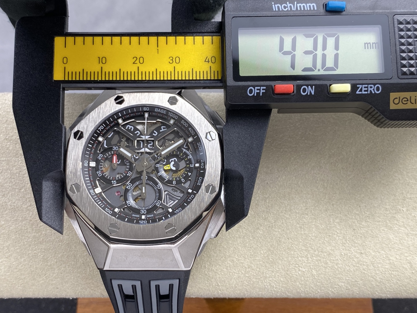 Audemars Piguet Royal Oak Concept Split-Seconds Chronograph GMT Large Date 26650TI.OO.D013CA.01 1:1 Superclone - Image 55