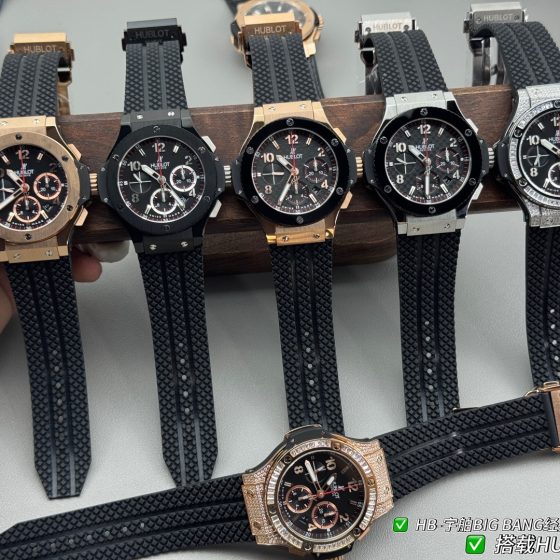 Hublot Big Bang Rubber strap 44 mm Chronograph Configuration 45E1BD 1:1 Superclone