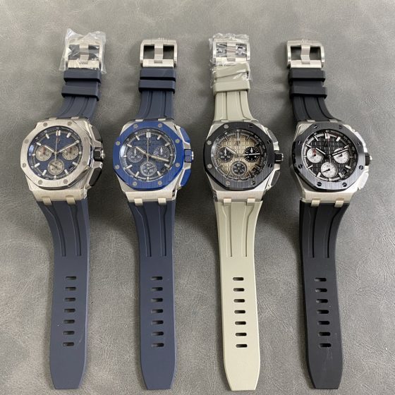 Audemars Piguet Royal Oak Offshore Stainless steel Rubber strap DDF Factory Configuration D0C93D 1:1 Superclone