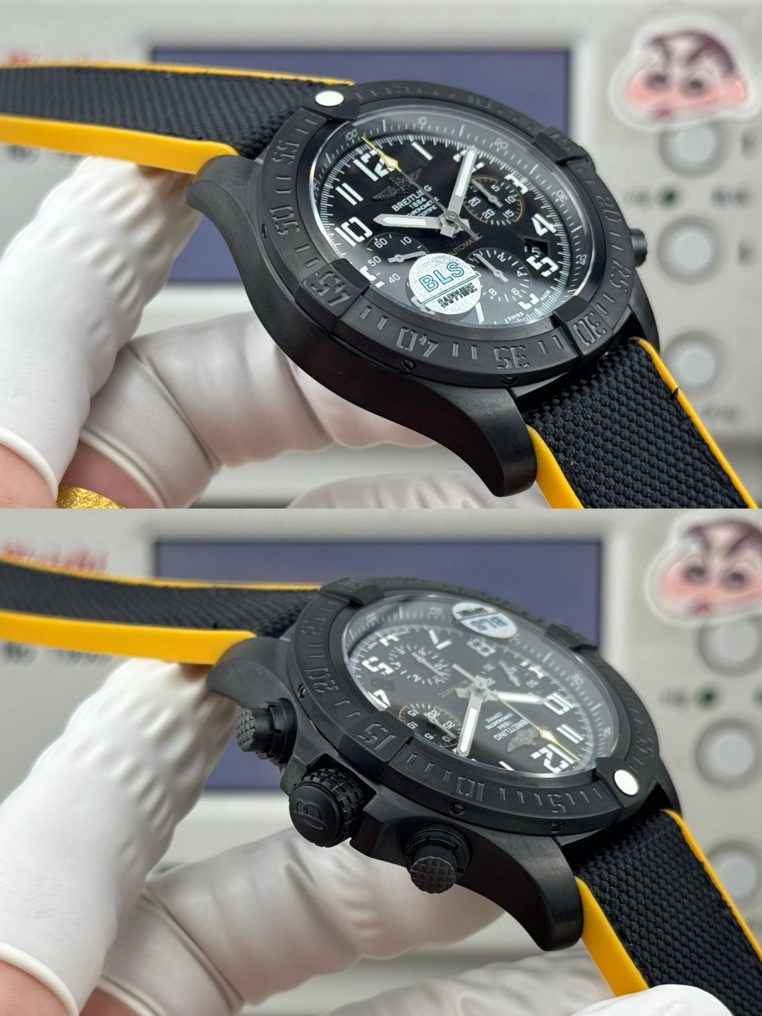 Breitling Avenger Stainless steel 45 mm Chronograph BLS Factory Configuration A26E63 1:1 Superclone - Image 8