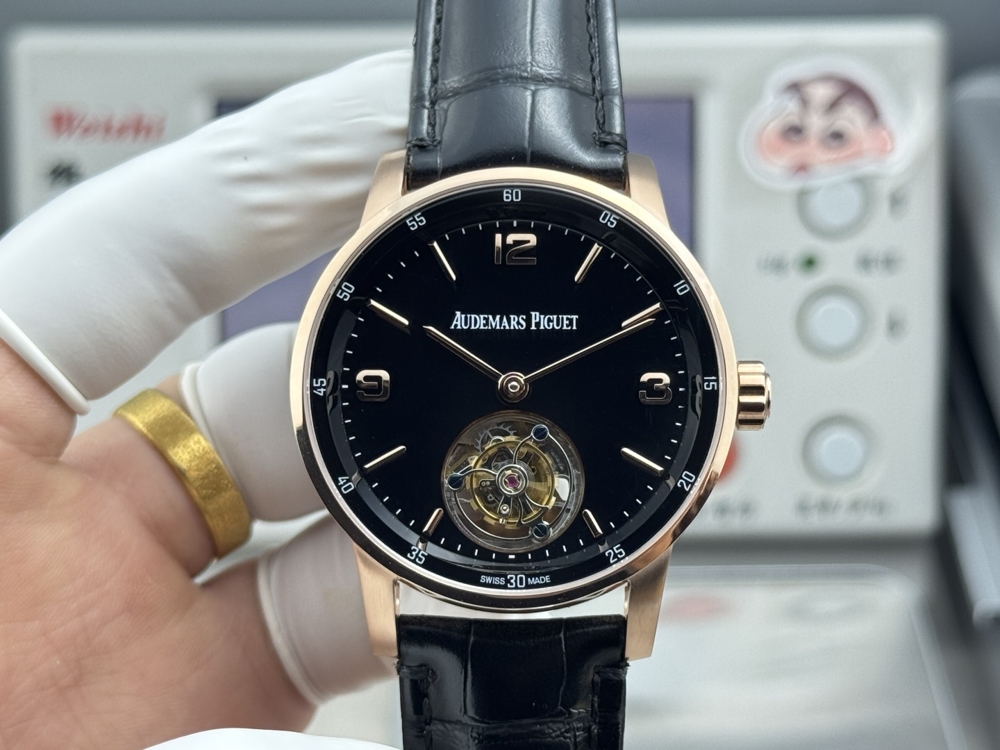 Audemars Piguet Code 11.59 26396 Stainless steel Fabric strap 42 mm Tourbillon Configuration 4ABF50 1:1 Superclone - Image 2