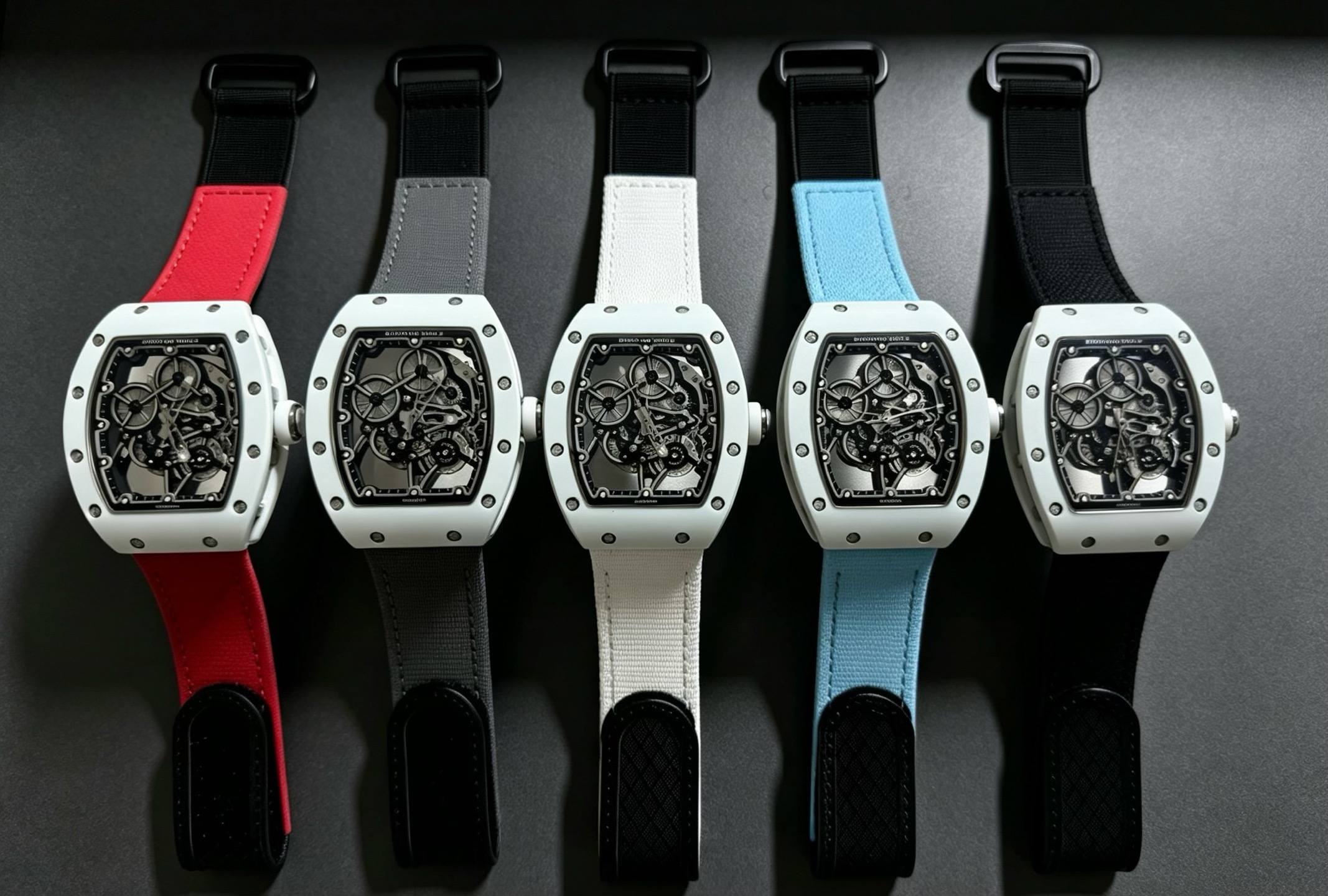 Richard Mille RM 055 RM055 Carbon composite 38.5 mm Configuration 6D4676 1:1 Superclone - Image 16