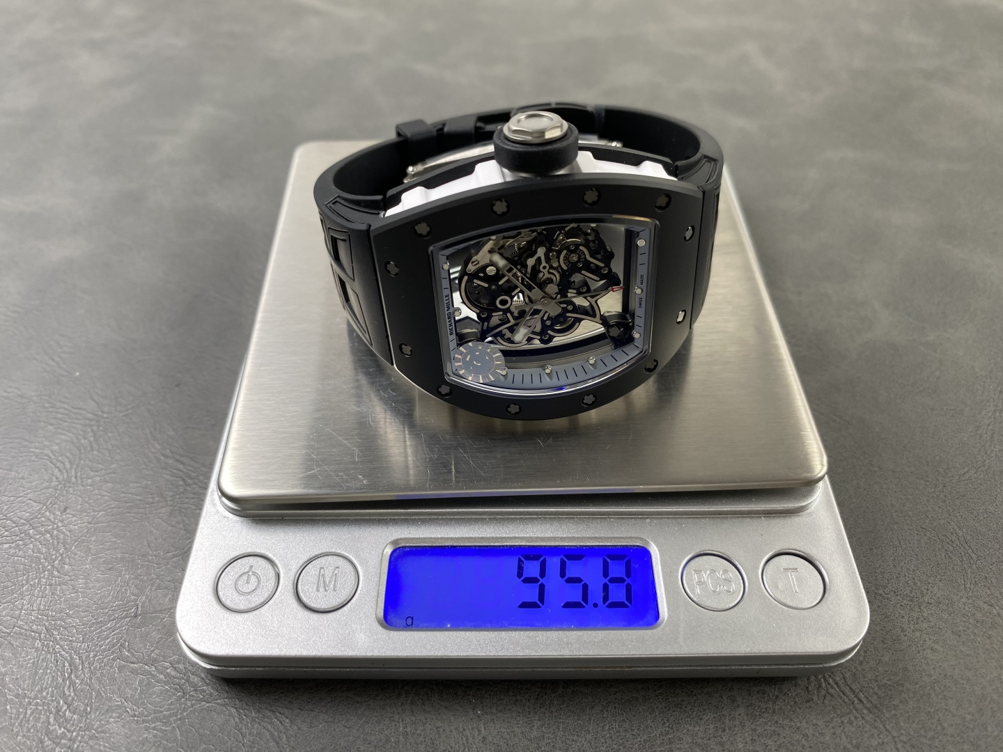 Richard Mille RM 055 RM055 Black Ceramic 42.70 mm Manual-wind ZF Factory Configuration AA7835 1:1 Superclone - Image 8