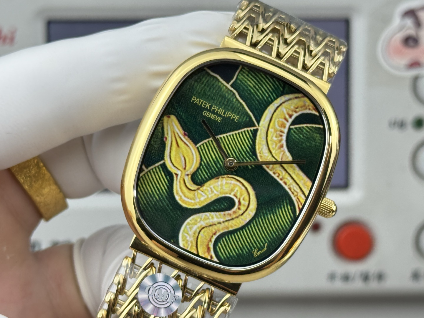 Patek Philippe Golden Ellipse 5738/50J-011 Yellow-Crested Cockatoo 1:1 Superclone - Image 11