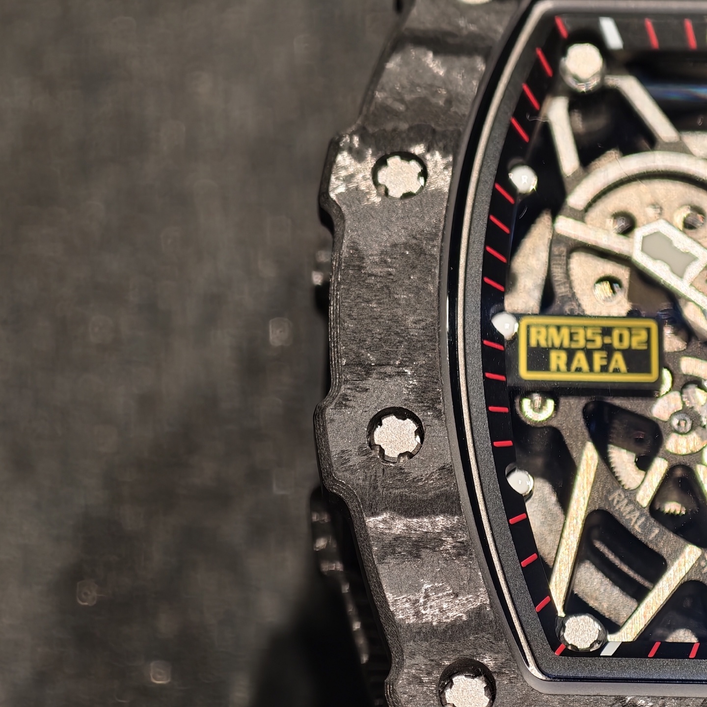 Richard Mille RM 035 RM35-02 Carbon composite Configuration 77D8E9 1:1 Superclone - Image 8