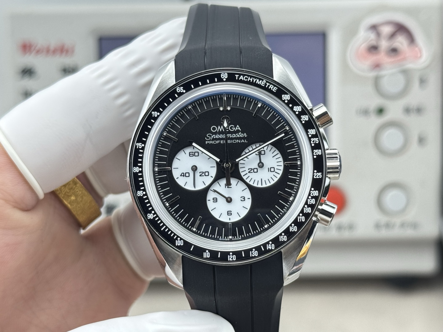 Omega Speedmaster 42 mm Small seconds Manual-wind ER Factory Configuration BD6AF4 1:1 Superclone - Image 4