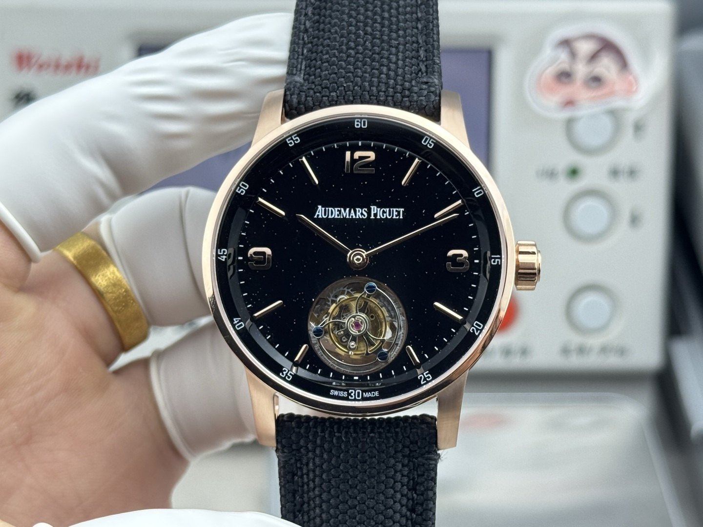 Audemars Piguet Code 11.59 26396 Stainless steel Fabric strap 42 mm Tourbillon Configuration 6C6787 1:1 Superclone - Image 7