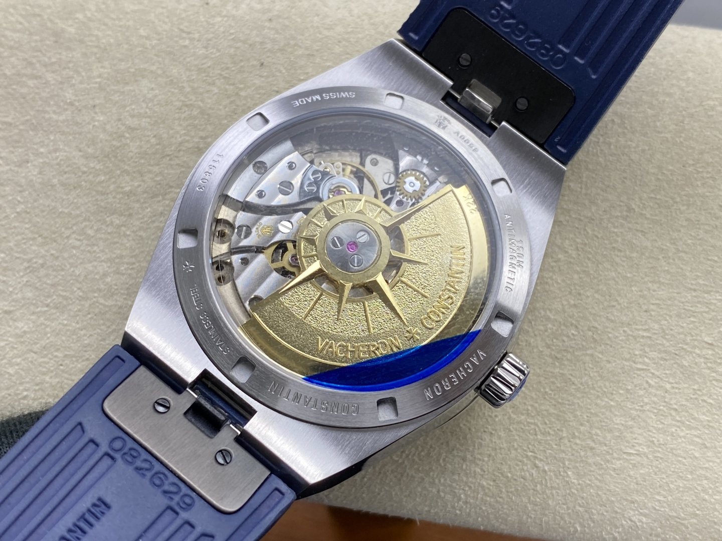 Vacheron Constantin Overseas 4500V Stainless steel Rose Stainless-steel bracelet K1 Factory Configuration 3A012E 1:1 Superclone - Image 6