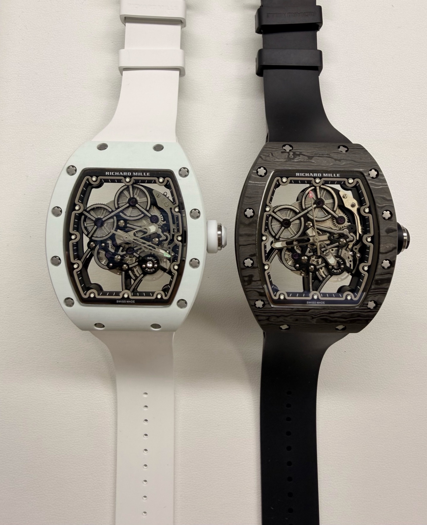 Richard Mille RM 055 RM055 Carbon composite 38.5 mm Configuration 6D4676 1:1 Superclone - Image 13