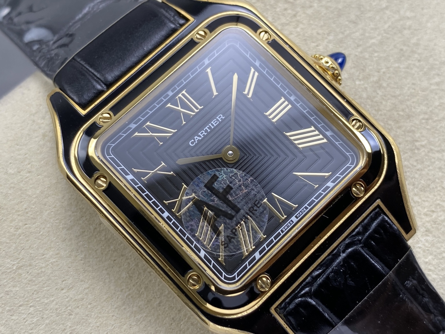 Cartier Santos-Dumont watch large model W2SA0036 1:1 Superclone - Image 9