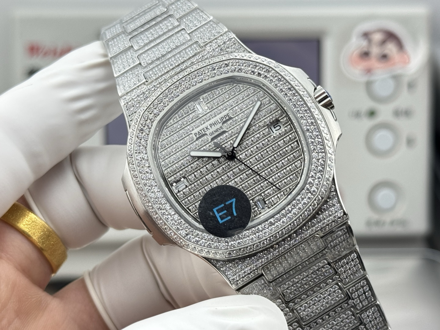 Patek Philippe Nautilus 5711/1A Stainless steel 40 mm Automatic Configuration 0FCD84 1:1 Superclone - Image 8