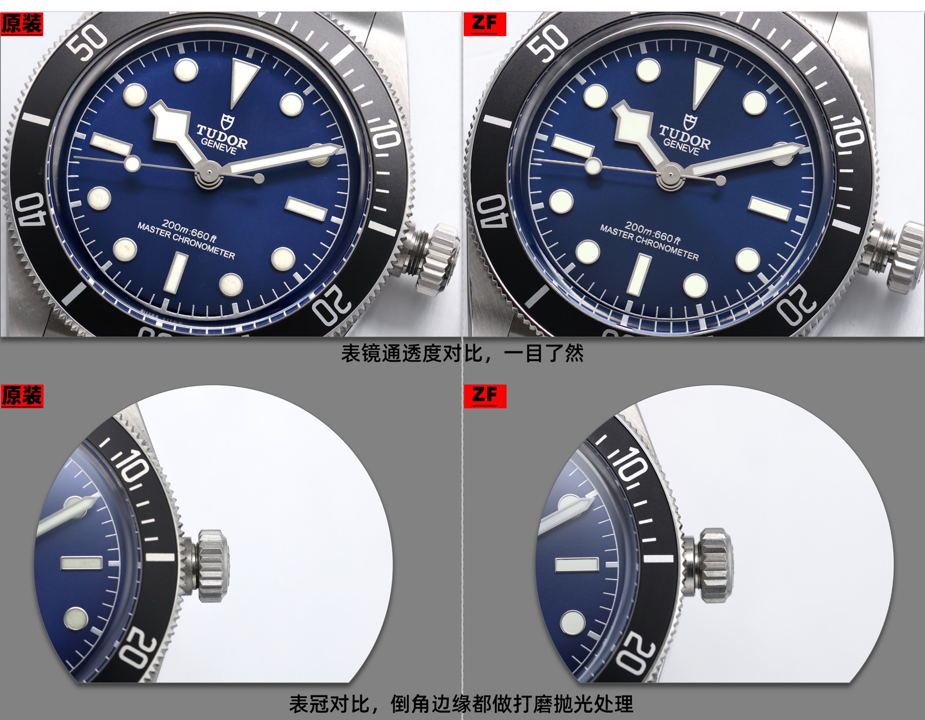 Tudor Black Bay ZF Factory Configuration 426AFD 1:1 Superclone - Image 7