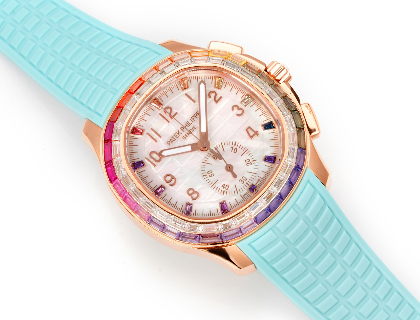 Patek Philippe Aquanaut Luce 7968/300R-001 Rainbow Chronograph 1:1 Superclone - Image 94