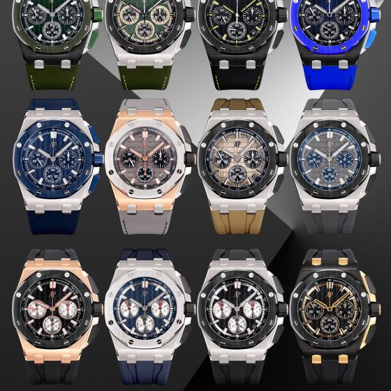 Audemars Piguet Royal Oak Offshore 26420 316 Stainless Steel Rubber strap 43 mm Date display Configuration 84A39B 1:1 Superclone