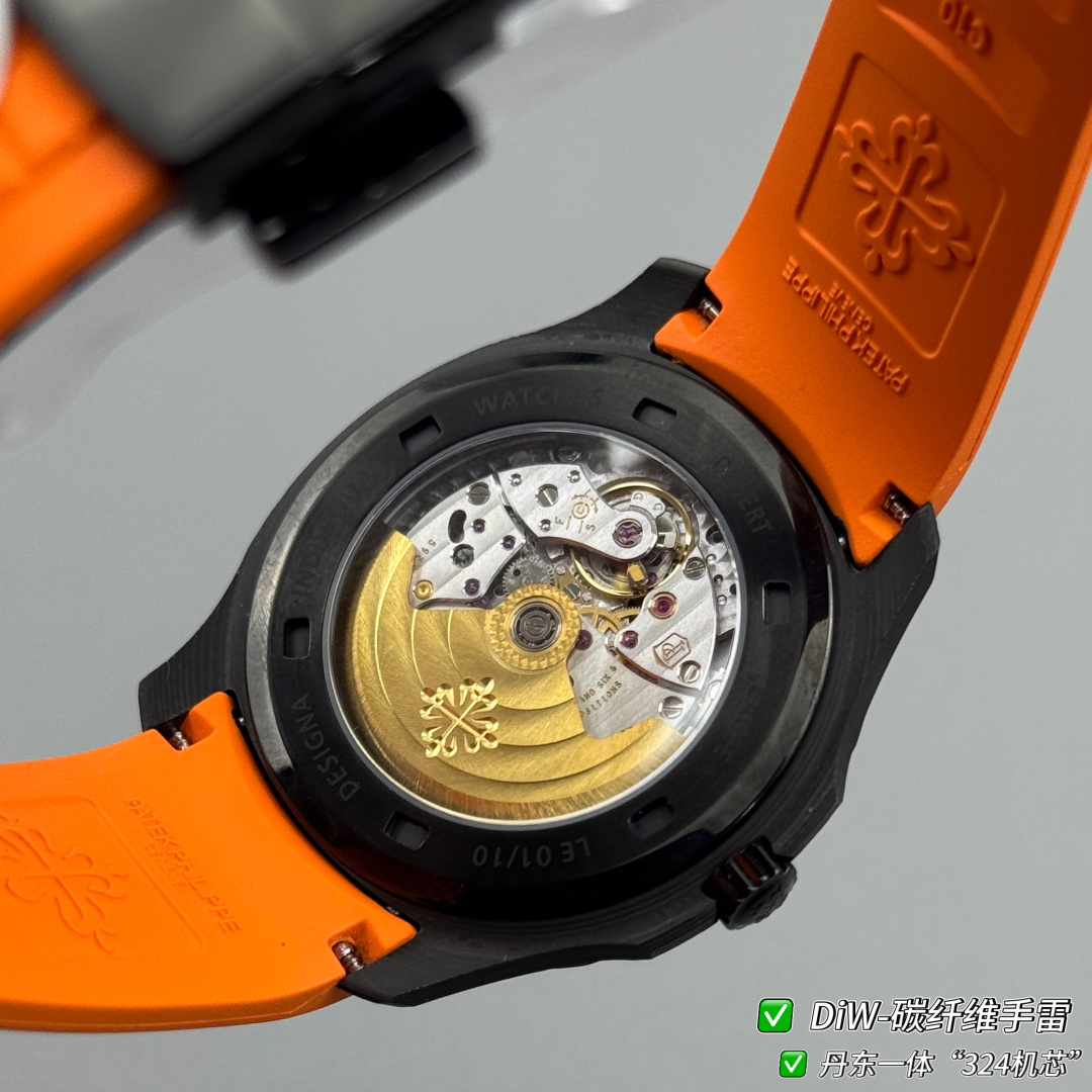 Patek Philippe Aquanaut 5167 Carbon composite 40.8 mm Configuration 363927 1:1 Superclone - Image 5