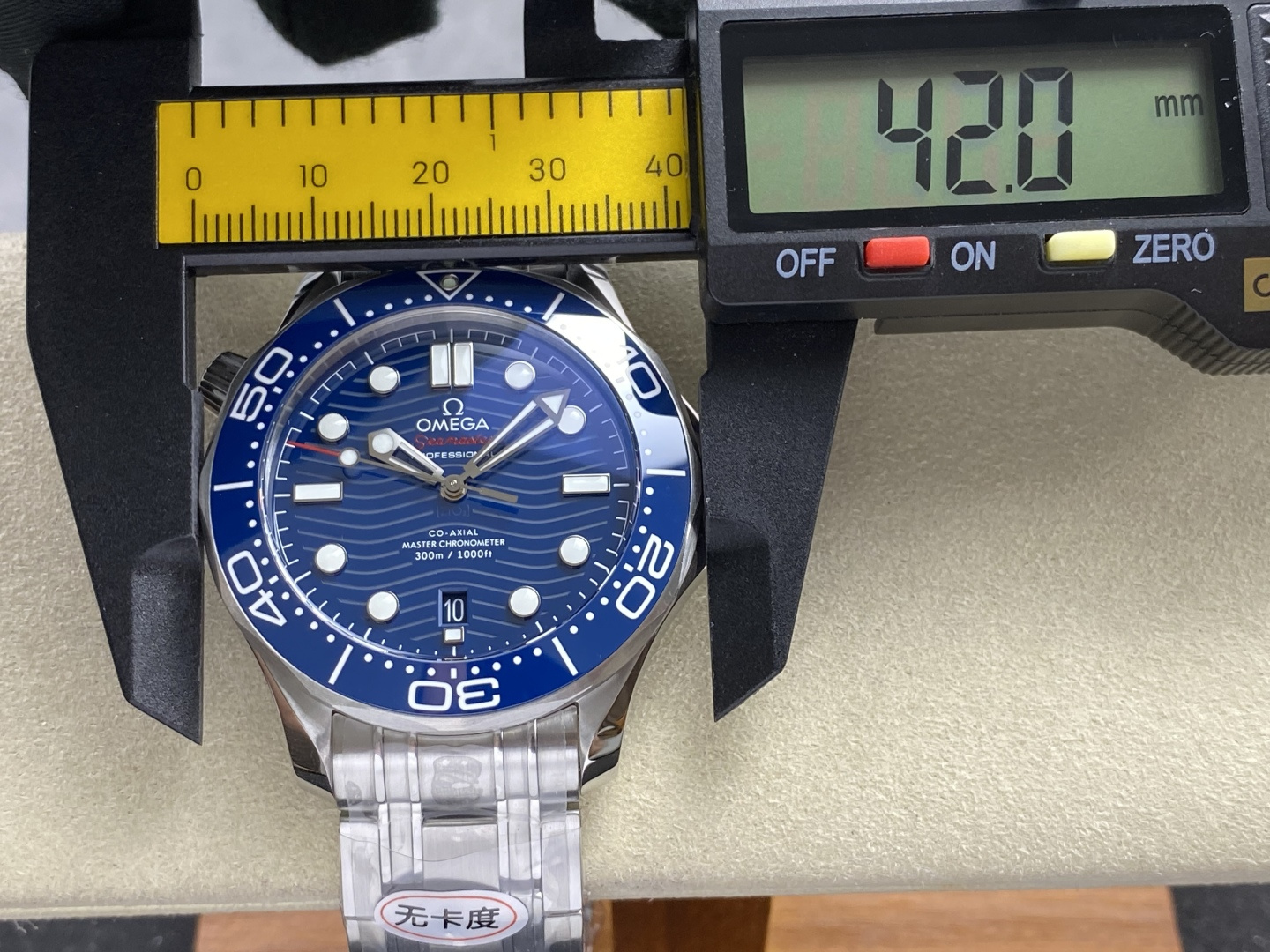 Omega Seamaster Diver 300M Green 42 mm Configuration 3C39CB 1:1 Superclone - Image 10