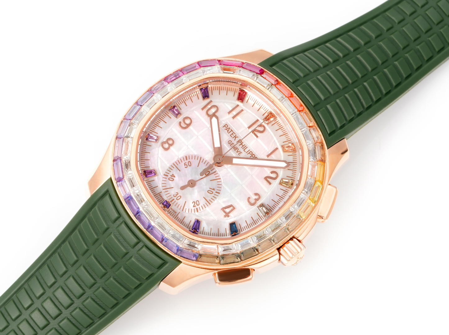 Patek Philippe Aquanaut Luce 7968/300R-001 Rainbow Chronograph 1:1 Superclone - Image 92