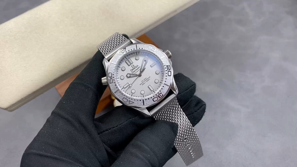 Omega Seamaster Diver 300M Stainless steel Black Configuration 805FBB 1:1 Superclone