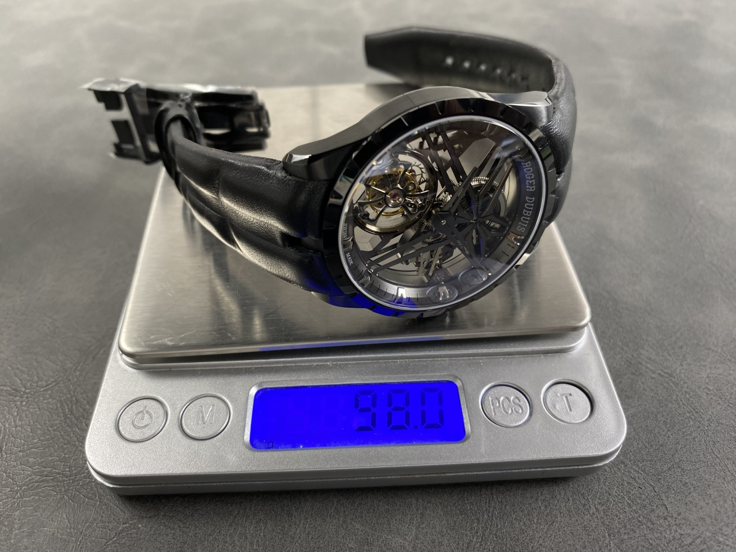 Roger Dubuis Excalibur Stainless steel 42 mm Tourbillon Configuration 93BEC3 1:1 Superclone - Image 6