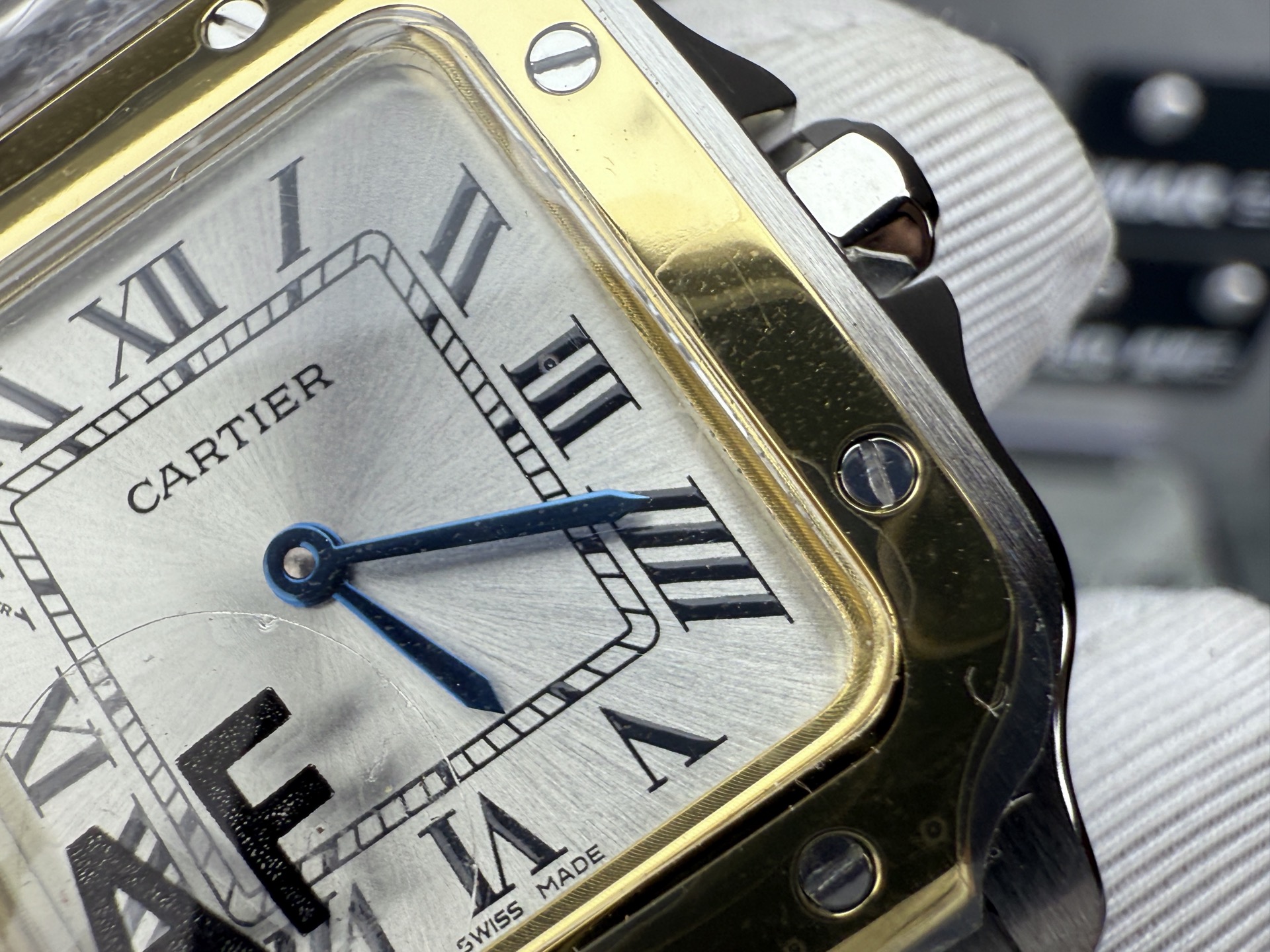 Cartier Santos 27 mm AF Factory Configuration 8F229E 1:1 Superclone - Image 4