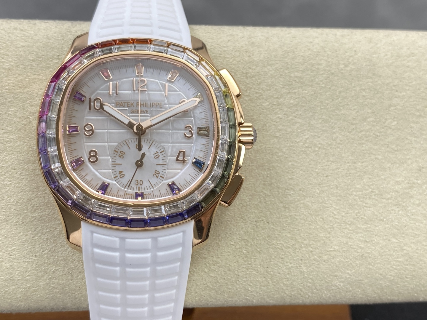 Patek Philippe Aquanaut Luce 7968/300R-001 Rainbow Chronograph 1:1 Superclone - Image 197