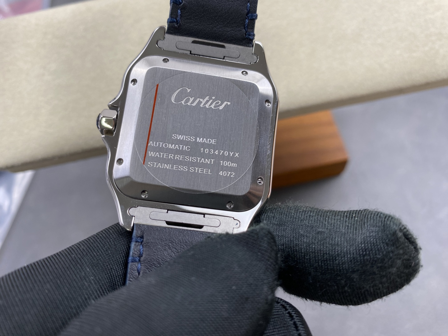 Cartier Santos 39.8 mm THB Factory Configuration 31D09E 1:1 Superclone - Image 5