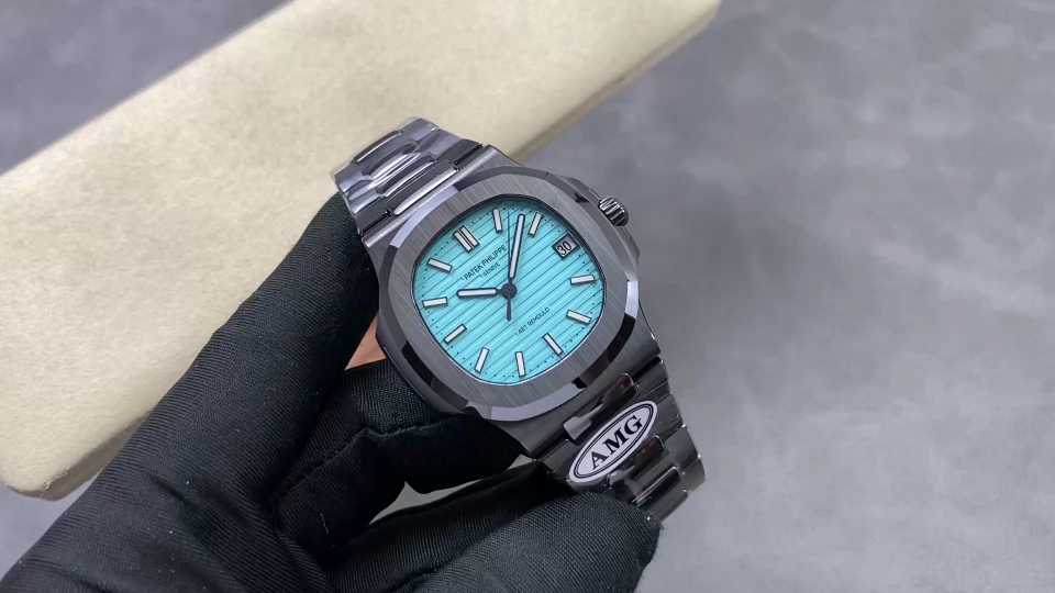 Patek Philippe Nautilus 5711 Ceramic Blue dial 40 mm Configuration A4F6E8 1:1 Superclone