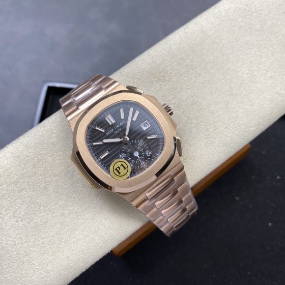 Patek Philippe Nautilus Chronograph 5980/1R-001 Rose Gold Black Gradient Dial 1:1 Superclone