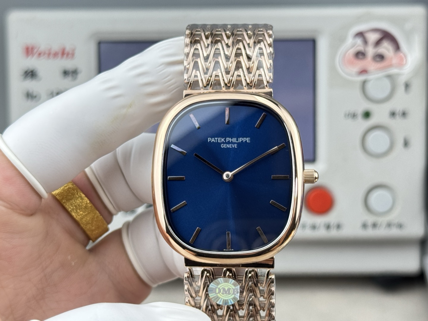 Patek Philippe Golden Ellipse Automatic OMF Factory Configuration 5EE6A8 1:1 Superclone - Image 3